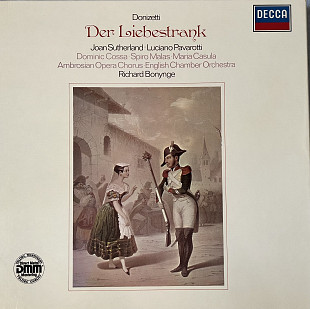 Donizetti (Pavarotti, Sutherland, Bonynge) – Der Liebestrank (2 LP, Box Set)