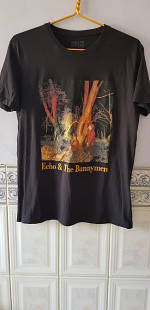 Футболка "Echo & The Bunnymen" (100% cotton. M, UK)