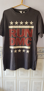 Футболка "Run DMC" (100% cotton. L) б/у