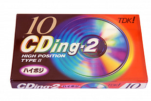 Аудиокассета TDK CDing-2 10 high position type II