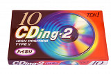 Аудиокассета TDK CDing-2 10 high position type II