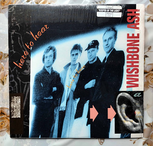 Wishbone Ash - Here To Hear, I.R.S. Records - IRS-82006, US, 1989, a-nm / b-nm;