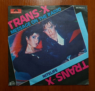 Trans-X – Message On The Radio