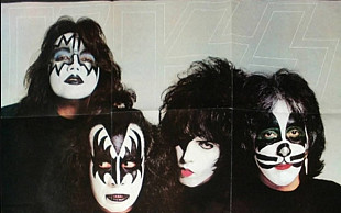POSTER "KISS"(REPLICA), до німецького видання " DYNASTY"1979 року.