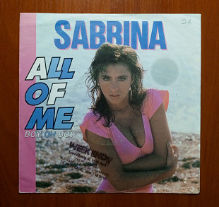 Sabrina – All Of Me - Boy Oh Boy