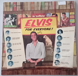 LP Elvis Presley "Elvis For Everyone", USA, 1965 ГОД