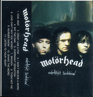 Motörhead – Overnight Sensation ( UA ) @