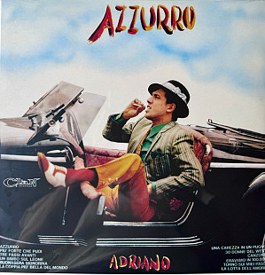 New Adriano Celentano - Azzurro - Numbered Blue Vinyl