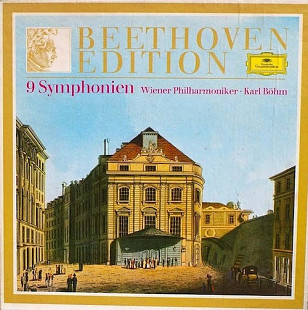 BEETHOVEN / WIENER PHILHARMONIKER, KARL BÖHM 8LP+BOX «9 Symphonien» ℗1967