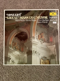 MOZART / CHOR DER ST. HEDWIGS-KATHEDRALE BERLIN, RADIO-SYMPHONIE-ORCHESTER BERLIN «“Great” Mass in C