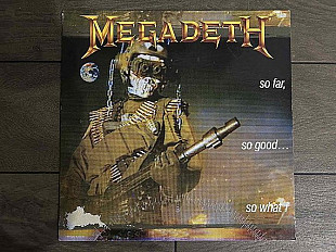 Megadeth - So Far, So Good...So What! LP Capitol Rec 1988 Europe