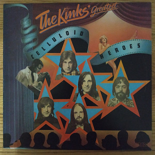 Kinks Greatest Celluloid Heroes UK first press lp vinyl