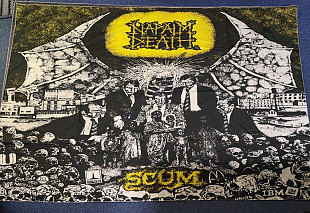 Napalm Death SCUM прапор 100 на 150