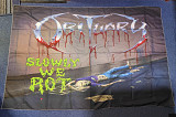 Obituary Slowly we rot Прапор 100 на 150