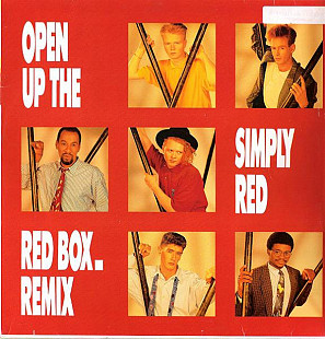 Simply Red – Open Up The Red Box 1986 Maxi Single
