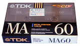 Аудиокассета TDK MA60 Metal Postition Type IV