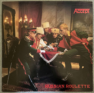 Accept – Russian Roulette, M/NM, orig, 1986, акция - 15%