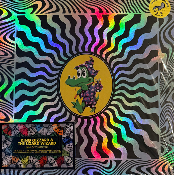 King Gizzard & The Lizard Wizard まとめ売り New 12 lp King Gizzard and the Lizard Wizard Field of Vision '25