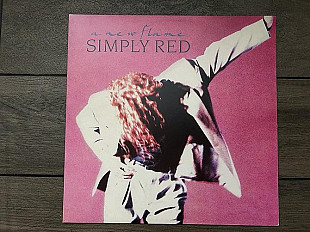 Simply Red - A New Flame LP Elektra 1989 Europe