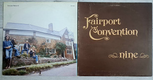 FAIRPORT CONVENTION 9 ( PINK RIM ISLAND ILPS . 9246 A1U/B1U ) G/F 1973 ENGL