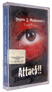 Yngwie J. Malmsteen's Rising Force – Attack!! Лицензионная кассета.