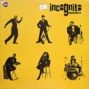 INCOGNITO '' Positivity '' 1993 заводской пират.