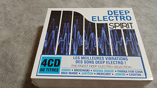 Новый фирменный 4 cd бокс-сет deep electro