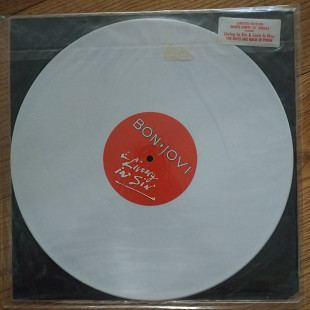 Bon Jovi Living in Sin UK first press limited edition picture vinyl