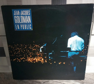 Jean-Jacques Goldman *En Public* 2 LP плакат