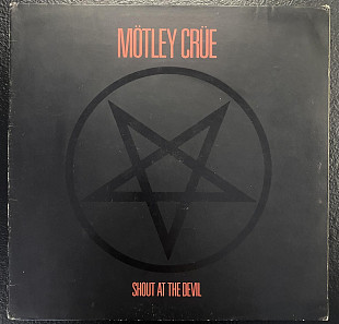 Mötley Crüe – Shout At The Devil vinyl, LP