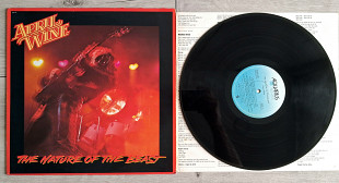 APRIL WINE THE NATURE OF THE BEAST ( AQUARIUS AQR 530 ) 1981 CANADA