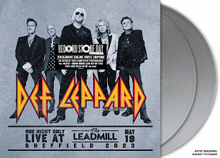 Def Leppard - One Night Only: Live At The Leadmill 2023 (2024) (2хLP) Grey vinyl