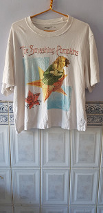 Футболка "The Smashing Pumpkins" (100% cotton, ladies L, Guatemala) б/у