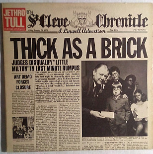 Jethro Tull 72 "Thick As A Brick" USA Vinyl Nm