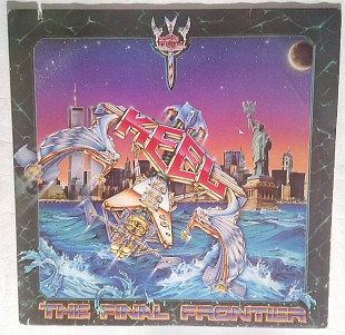 KEEL 86 "The Final Frontier" USA Sleeve Vg+/Vinyl Nm