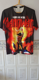 Футболка "Manowar" (100% polyester, M, China)