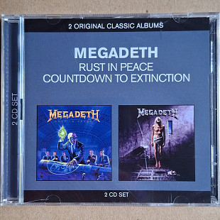 2CD Megadeth - Rust In Peace/Countdown To Extinction