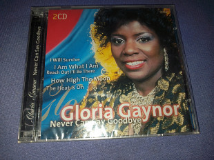 Gloria Gaynor "Never Can Say Goodbye" фирменный 2хCD Made In The UK SEALED запечатанный.