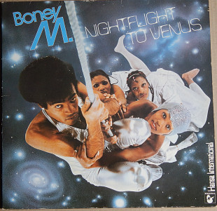 Boney M. – Nightflight To Venus (Hansa International – 26 026 OT, Germany) Postcards EX+/EX+