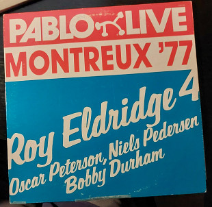 Roy Eldridge 4 – Montreux '77, Pablo Live – 2308-203, 1977, usa, LP