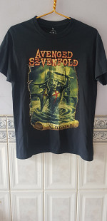 Футболка "Avenged Sevenfold" (100% cotton, M, UK)