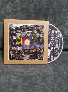 FOA HOKA MEETS CYBERMONK MUSIC DU MONDE FOU CDR slip