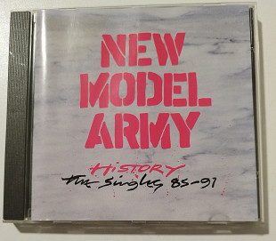 CD NEW MODEL ARMY 1992 History (The Singles 85-91) (Holland)