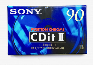Аудіокасета Sony CDit II 90