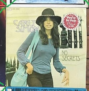 Carly Simon – No Secrets (3-й альбом), 1973, ELK 42 127, Germany (NM/NM-) - 550 (Лучший альбом Карли