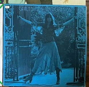 Carly Simon – Anticipation (2-й альбом), 1971, ELK 42 101, Germany (NM/ЕХ+, глянец, есть вкладка) -