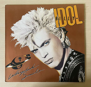 Billy Idol – Whiplash Smile (3-й альбом), 1986, 207 689, Europe (ЕХ/NM, вставка) - 500 (один из лучш
