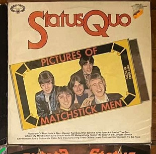 Status Quo – Status Quo-Tations (Pictures Of Matchstick Men), 1976, HMA 257, England (ЕХ+/ЕХ+) - 450