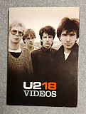 U2 "18 Videos" DVD