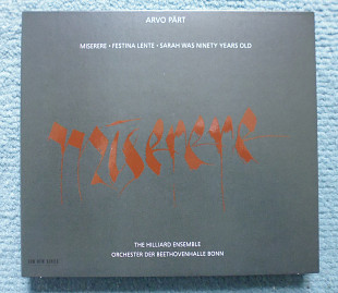 Arvo Pärt "Miserere" 1991 (ECM New Series)